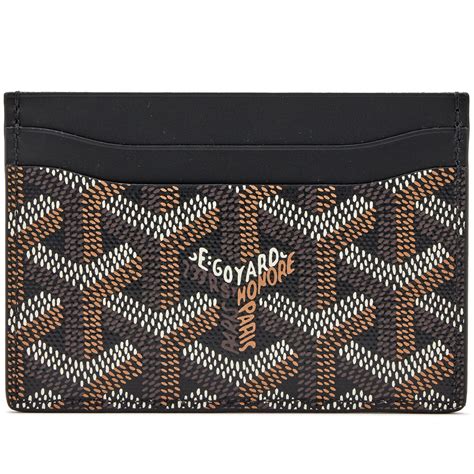 goyard card wallet|goyard saint sulpice card wallet.